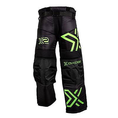 Oxdog brankářské kalhoty X2 Goalie Pants JR Black/Green