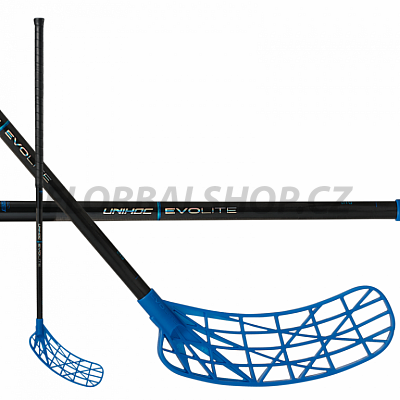 Unihoc Evolite Pro 27 black/blue Slim