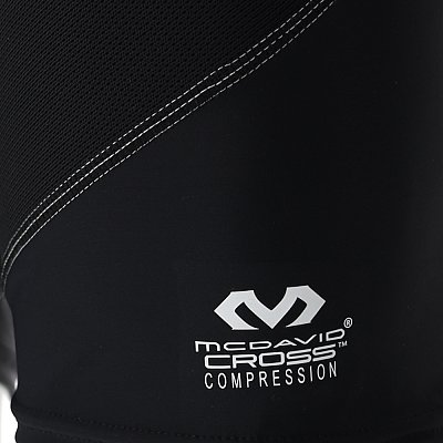 McDavid Super Cross Compression Short With Hip Spica Black