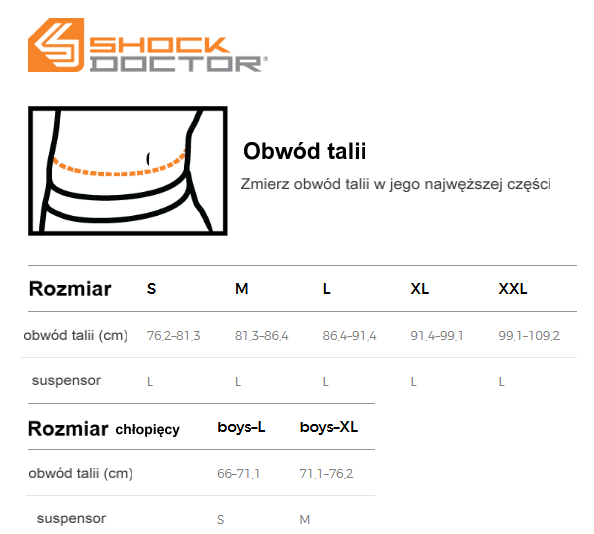 Shock Doctor 213 pl